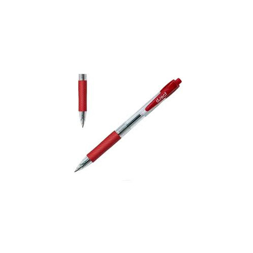 Długopis automatyczny D.rect 294 czerwony